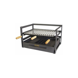 IMEX EL ZORRO 71480.0Â cassetto Barbecue con griglia, Nero, 46Â x 41Â x 35Â cm precio