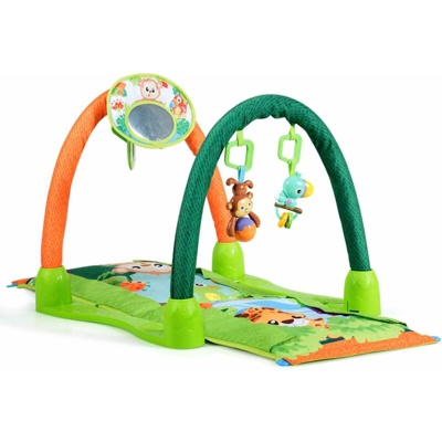 Palestrina da Gioco per Neonato Multifunzione Tappetino da Gioco per Bambini Tappeto Strisciante 112x53x45cm