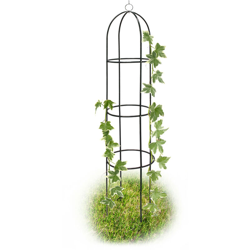 Grigliato a Colonna, Graticolato per Rampicanti, Resistente alle Intemperie, Altezza 190 cm, Verde características