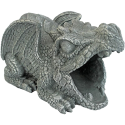 Design Toscano Darian il drago guardiano della grondaia Statua per incanalare l'acqua della grondaia, poliresina, a colori, 23 cm características