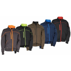 Felpa da lavoro Cofra Dikli-Nero/Verde-XL - Nero/Verde - - Nero/Verde precio