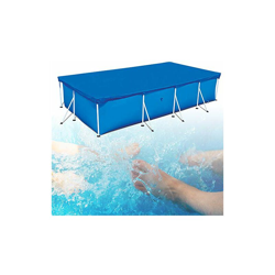 Beenle-Icey - Telo di copertura per piscina, rettangolare, impermeabile, anti-UV, per giardino a casa, 300 x 200 cm, colore: Blu en oferta