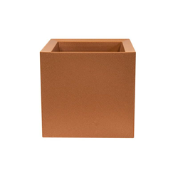 Wellhome Top garden Dani Vaso in Polietilene a rotomoldeo Colore Terracotta 50x50 en oferta