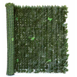 Rotolo di Siepe in poliestere supporto PVC stabilizzata U.V. recinzioni 1,5x3mt precio
