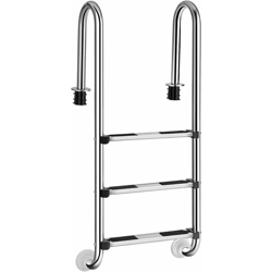Scala Piscina in Acciaio Inossidabile con 3 gradini Interrata 132cm características