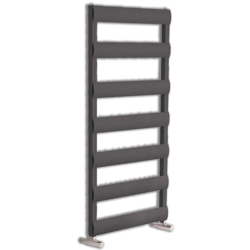 Hudson Reed Gradus Scaldasalviette Moderno di Design - Termoarredo Bagno Contemporaneo a Scaletta - Alluminio Antracite - 531W - 1190 x 500mm en oferta