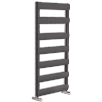 Hudson Reed Gradus Scaldasalviette Moderno di Design - Termoarredo Bagno Contemporaneo a Scaletta - Alluminio Antracite - 531W - 1190 x 500mm