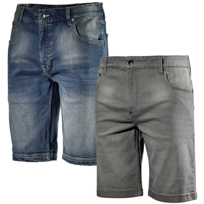 Pantaloncini da lavoro in jeans Diadora Utility Bermuda Stone-Grigio-54 - Grigio - - Grigio