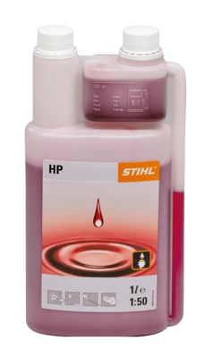 Olio per miscela Stihl HP 1 litro con misurino 2 tempi motosega decespugliatore