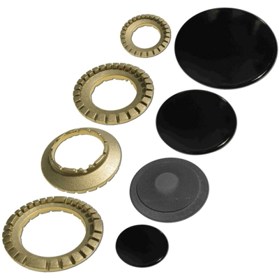 Spartifiamma piattelli corone star 4 fuochi fornelli