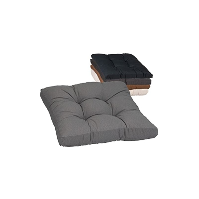 Beo LKS 60x60AU94 - Cuscino per divano, 60 x 60 cm, colore: grigio chiaro