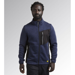 Felpa da lavoro Diadora Knitted Jacket Chicago-Blu-XXL - Blu - - Blu precio