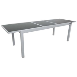Tavolo Da Giardino Allungabile In Alluminio Tropic 10 - Phoenix - Argentato precio