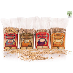 Axtschlag Räucherchips 4er Trucioli per affumicatura, Set da 4 Pezzi BBQ Favorites precio