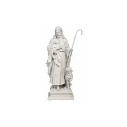 Design Toscano Statua del Buon Pastore Giardino: Grande Gesù, Bianco Sporco, 20.5x30.5x71 cm en oferta