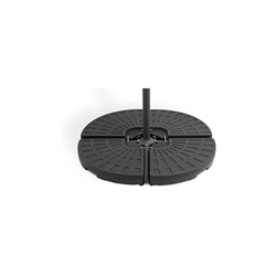 909 OUTDOOR Base Ombrellone, Base Ombrellone Decentrato, Base per Ombrellone da Riempire con Acqua o Sabbia, Base Ombrellone da Giardino Plastica 100 en oferta