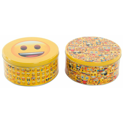 Scatola Decorativa DKD Home Decor Metallo Emoji (2 pcs) (17 x 8 x 8 cm) precio