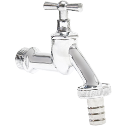 Valvola di drenaggio cromata con filettatura esterna 20.95mm attacco tubo 13mm precio