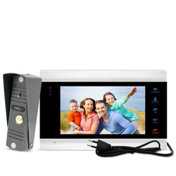 Videocitofono Domestico Videocitofono Monitor Da 7 Pollici, Videocamera Per Campanello Con Scheda Di Memoria [ p201s1m706s1-bin] en oferta