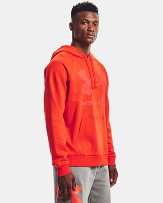 Felpa con cappuccio UA Rival Fleece Big Logo da uomo