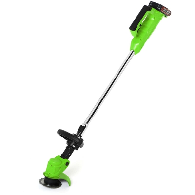 Rasaerba elettrico a batteria ricaricabile verde