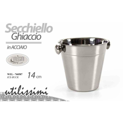 Secchiello Ghiaccio Acciaio Cm.14 precio