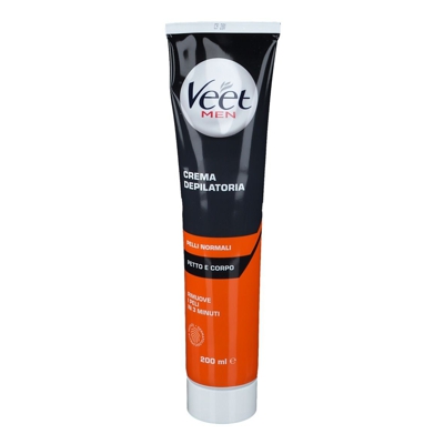 Veet Men Crema Depilatoria Pelli Normali