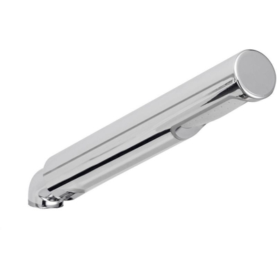 Doccetta monogetto ABS con curva Paffoni Zdoc063cr | Cromo