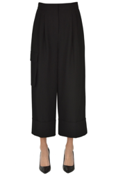 Cropped cargo trousers precio