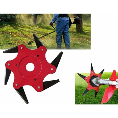 Testina Ricambio Per Rasaerba Con 6 Lame Testina Ricambio Per Rasaerba Con 6 Lame In Acciaio Catena Decespugliatore Erba