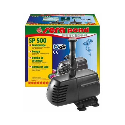 pond 30059 SP 2000 stagno Pompa (2.470 L/H a 98 Watt con altezza max: 3,6 m) per piccoli sistemi filtranti e fontane adatto - Sera