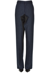 Pinstriped wool trousers precio
