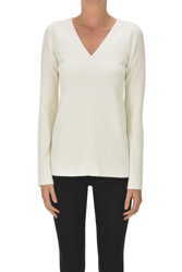 Rayon-blend pullover características