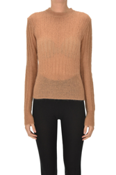 Mohair pullover en oferta