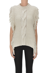 Fringed gilet características