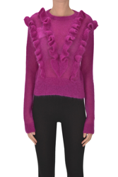 Ruched mohair pullover características