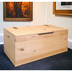Baule cassapanca in abete massello alberiamo cm73x35xh33 en oferta