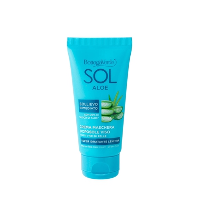 SOL Aloe - Crema maschera doposole viso