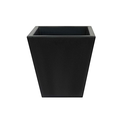WellHome Top garden Orion Vaso in Polietilene a rotomoldeo Colore Antracite 40 x 40 cm