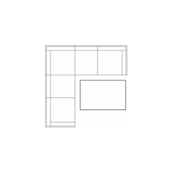 King Collection Outdoor T1007379 Tavolo Holiday Rettangolare, 128X83X26H características