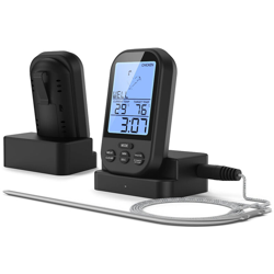 Termometro digitale remoto senza fili Timer Cottura termometro per carne Sonda Carne Bistecca Indicatore di temperatura per barbecue Utensili da en oferta