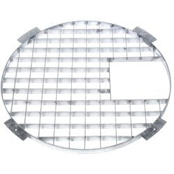 Apollo Acciaio galvanizzato Rotondo Griglia per Il Round Fontana Ponds características