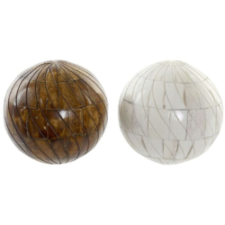 Sfera Decorativa DKD Home Decor (10 x 10 x 10 cm) (2 pcs) precio