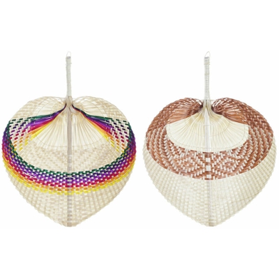 Decorazione da Parete DKD Home Decor Bambù (2 pcs) (30 x 1 x 39 cm)