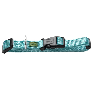 Collare per cani Hunter Tripoli azzurro - Tg.XS-S: circonferenza 20-30 cm x H 10 mm