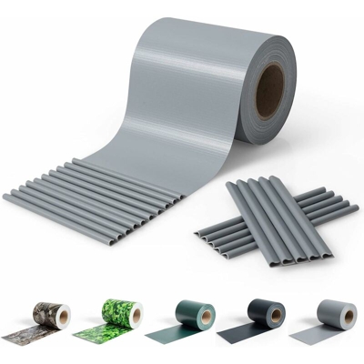Rivestimento Impermeabile per Giardino, Frangivista e Frangivento per Recinzione in PVC, Copertura Decorativa per Balcone con 20/26 Clip (35 m 450 g/