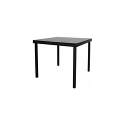 Chicreat T200 Tavolo da Giardino, Alluminio/Vetro, Colore, 90 x 90 x 74 cm, Metallo, Nero/Grigio, 0 precio