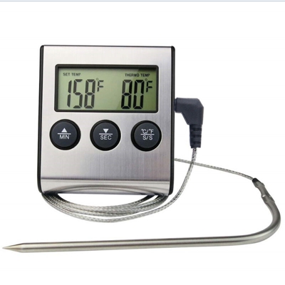 Termometro digitale per carne Termometro da cucina per barbecue Sonda Bistecca Indicatore di temperatura per barbecue Utensili da cucina per cucina