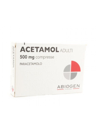 Acetamol 500mg 20 Compresse