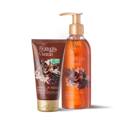Offerta Vaniglia nera : crema mani + lavamani